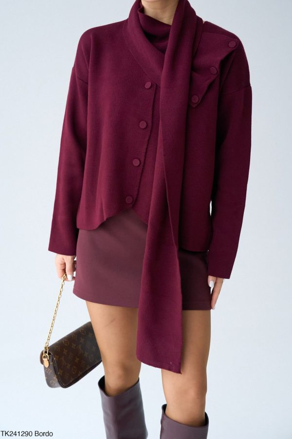 Burgundy Pullover