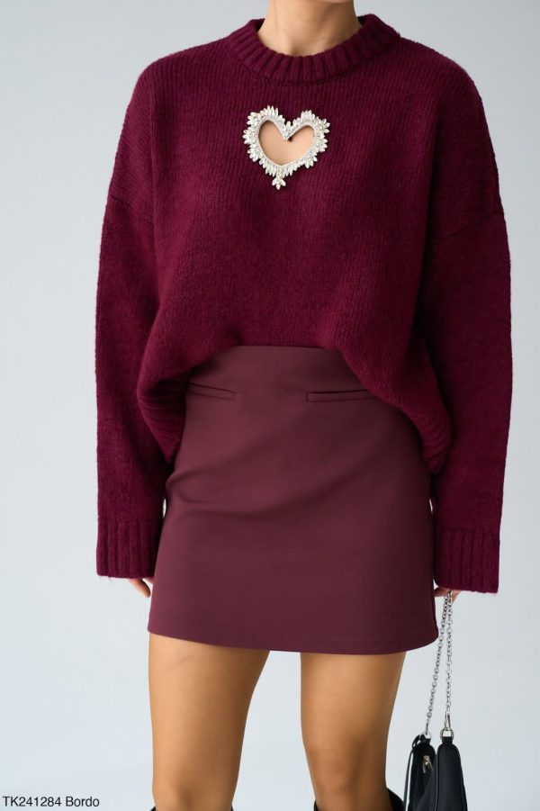 Burgundy Pullover