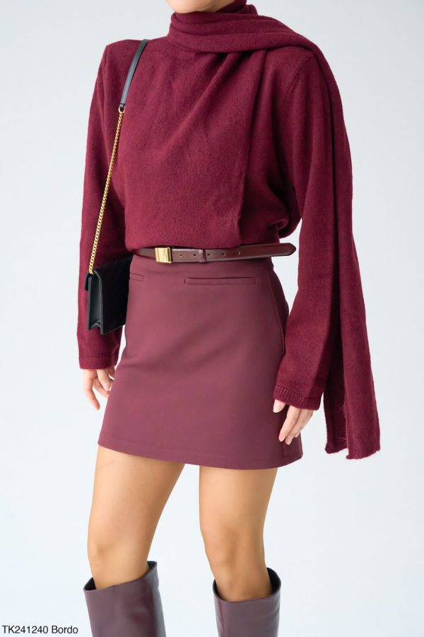 Burgundy Pullover