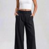 Classic High-Waisted Wide-Leg Pants