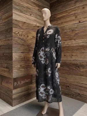 Floral Linen Summer Dress